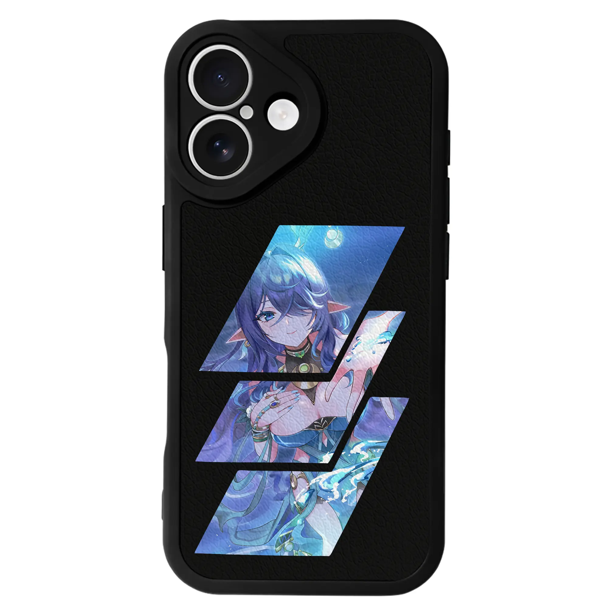 原 神 グッズ ラウマ - IPhone 16シリーズ対応 ・ シリコンスマホケース ・ レザー調 ・ 高精度フィット ・ 耐衝撃 ・ ワイヤレス充電対応 ・ 精密カット